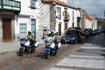Telde da su último adiós al cabo Rubén Rivero (Foto TA)